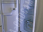 LED Aydınlatmalı Gardrop tipi Buzdolabı Kapı Maketi kapı aydınlatmaları kapı açıkken görünüş