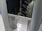 Door-in-Door Gardrop tipi Buzdolabı Kapı Maketi kontrol grubu yakın plan görünüş