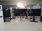 55" LED TV stand çeşitleri önden görünüş